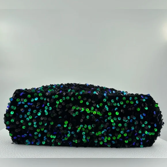 NWT Anthropologie Maeve The Frankie Mini Clutch: Velvet Sequin Edition gift - Picture 7 of 11